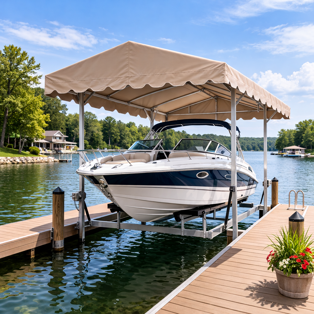 How to Choose the Right Boat Lift Canopy Replacement (Without Guessing)
