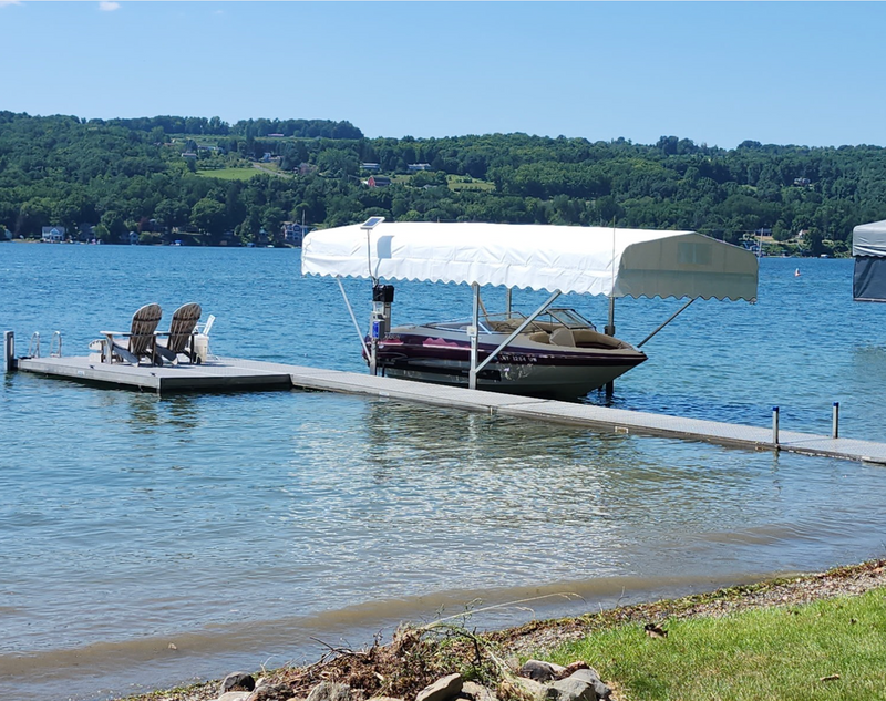 Customer Image white Canopy